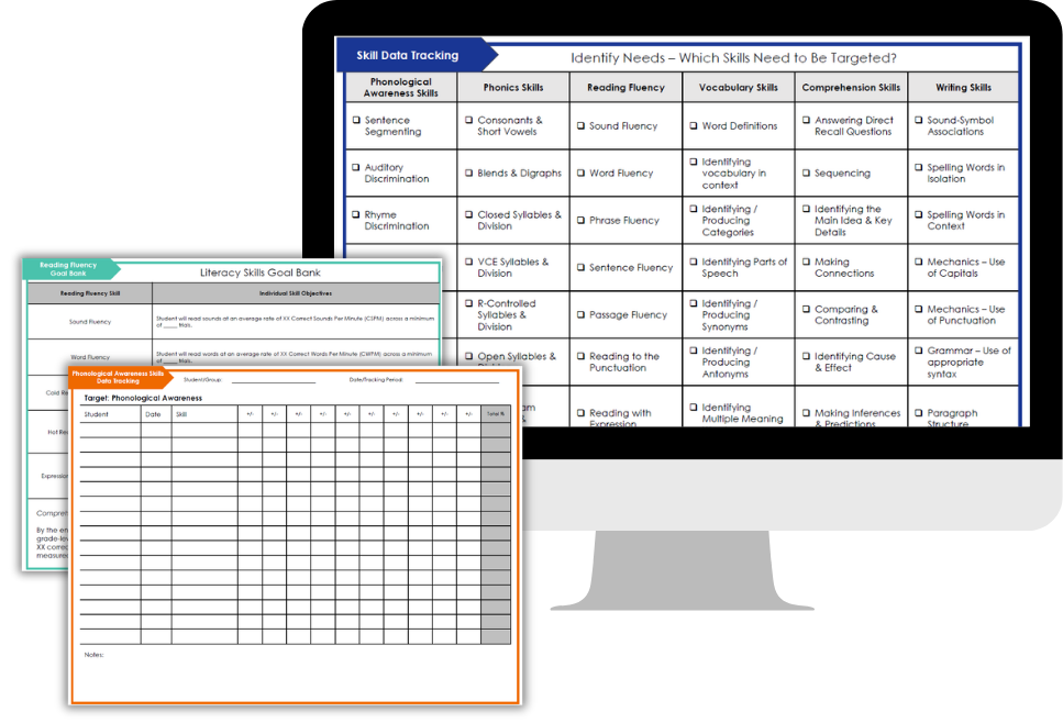 Data Tracking Sheets