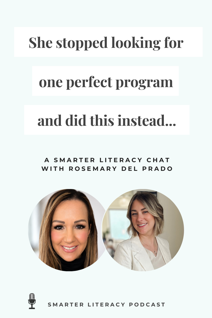 SMARTER Literacy Podcast Chat Rosemary Del Prado