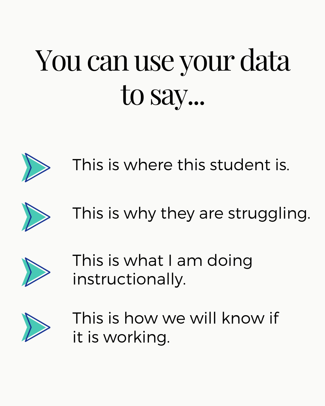 Literacy Data Informs