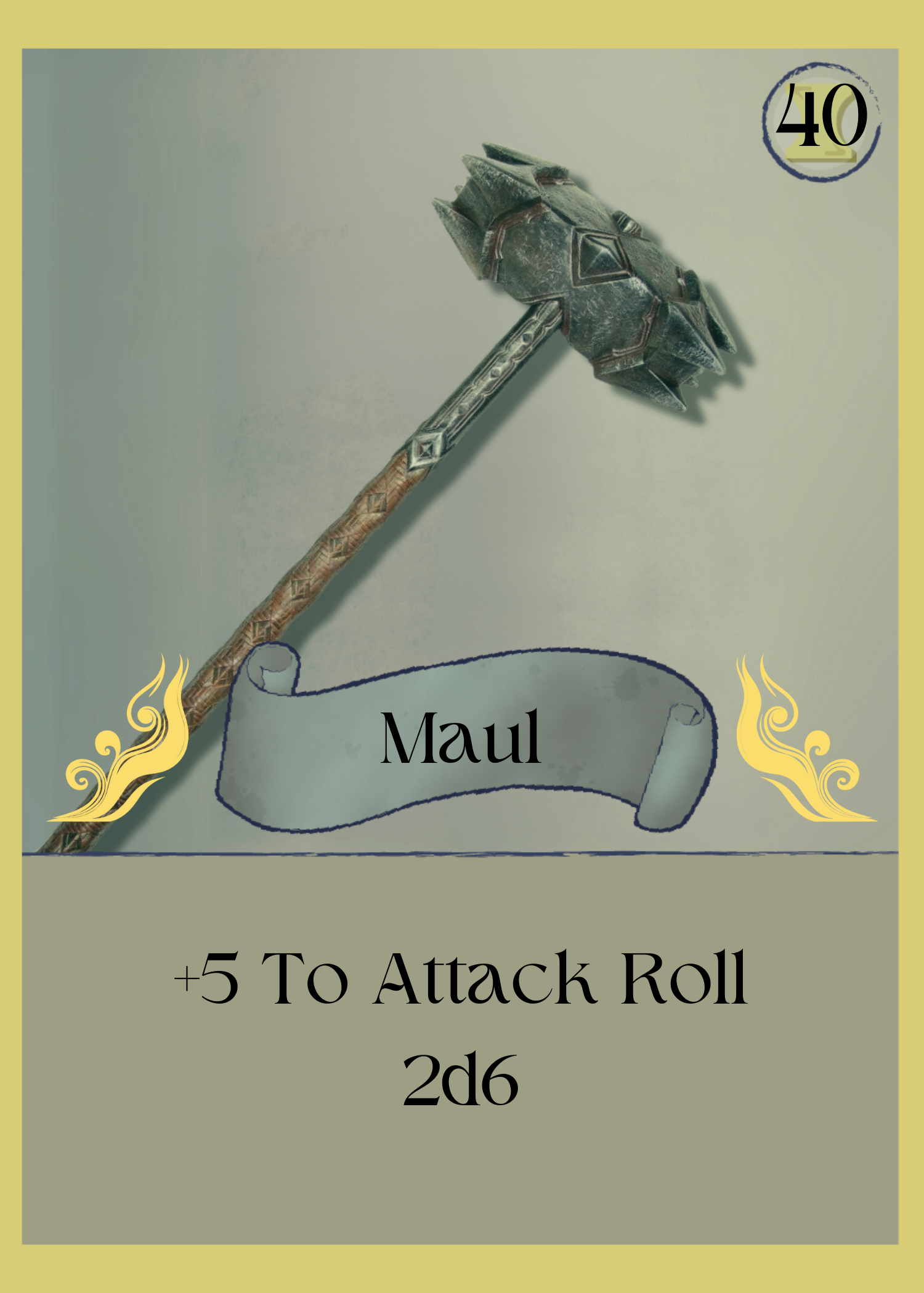 Item Card, Maul