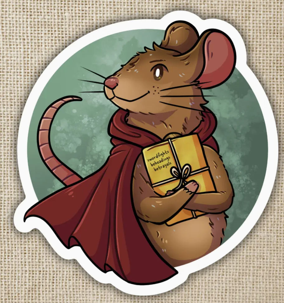 Fern the Rattkin Bookshops & Bonedust Sticker