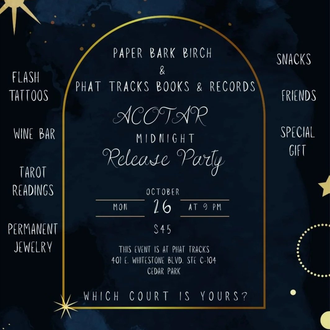 ACOTAR 6 Midnight Release Party
