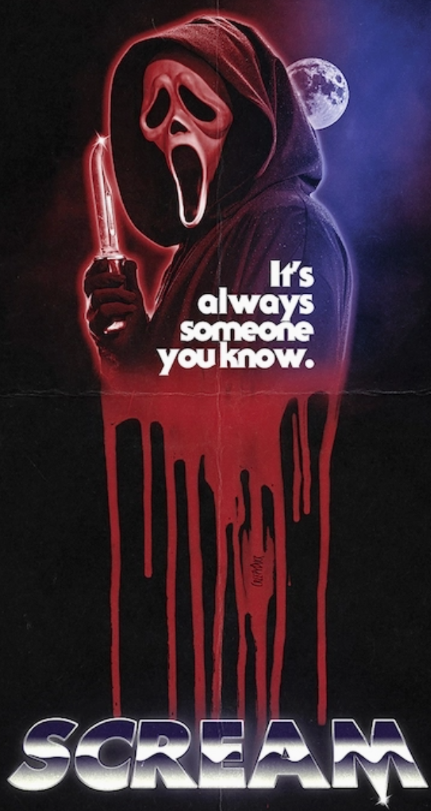 Scream Horror Movie Poster