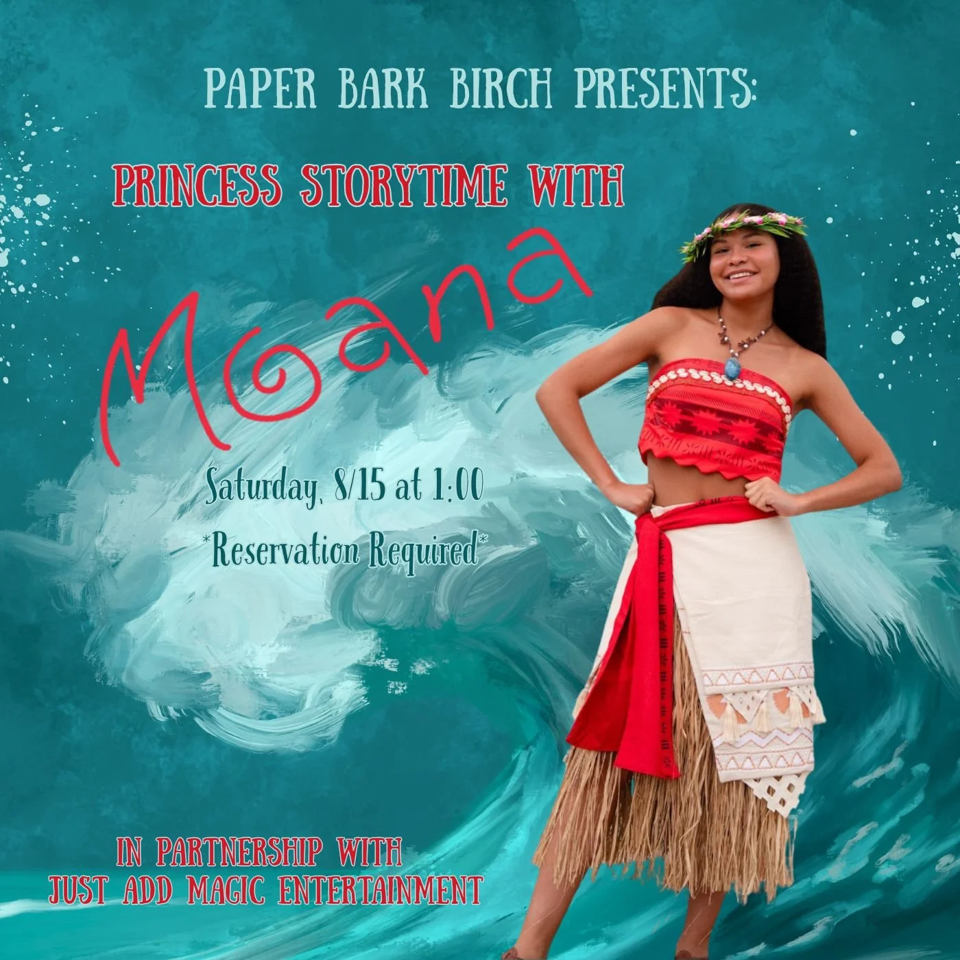 Princess Storytime with Moana