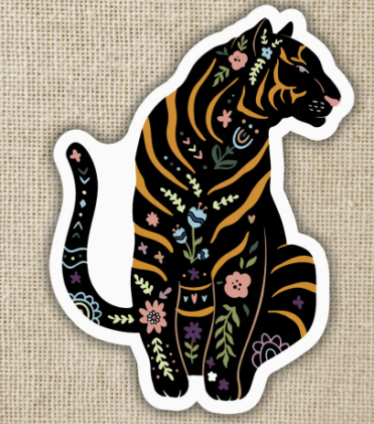 Magic Tiger Sticker