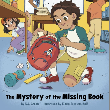 CJ Baker:  The Mystery of the Missing Book