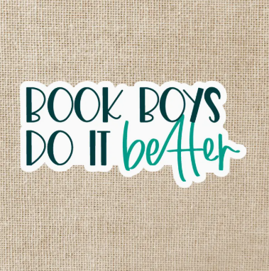 Book Boys Do It Better Sticker