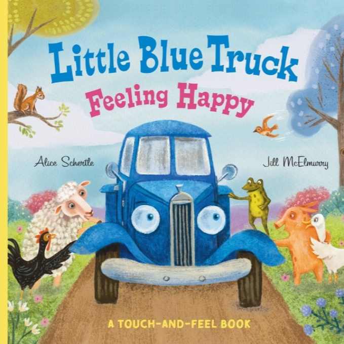 Little Blue Truck Feeling Happy