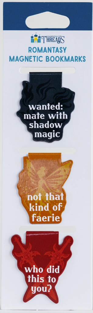 Romantasy Tropes Magnetic Bookmark Set