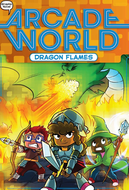 Arcade World Dragon Flames