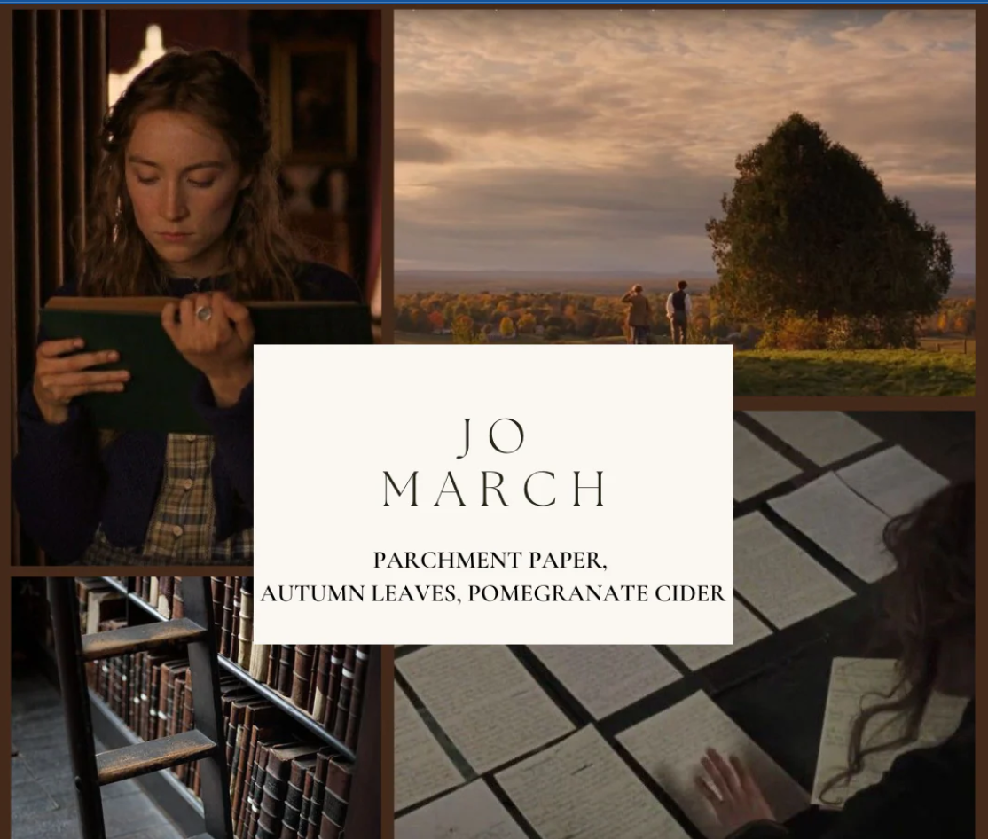 Jo March Candle