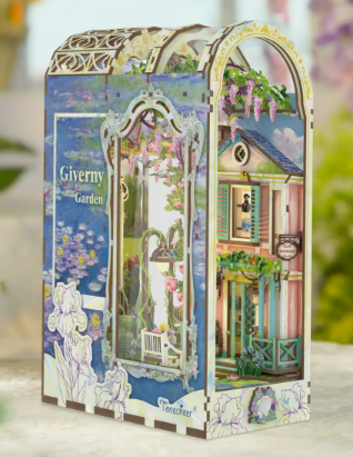 Book Nook Kit: Giverny Garden w/ Dust Cover