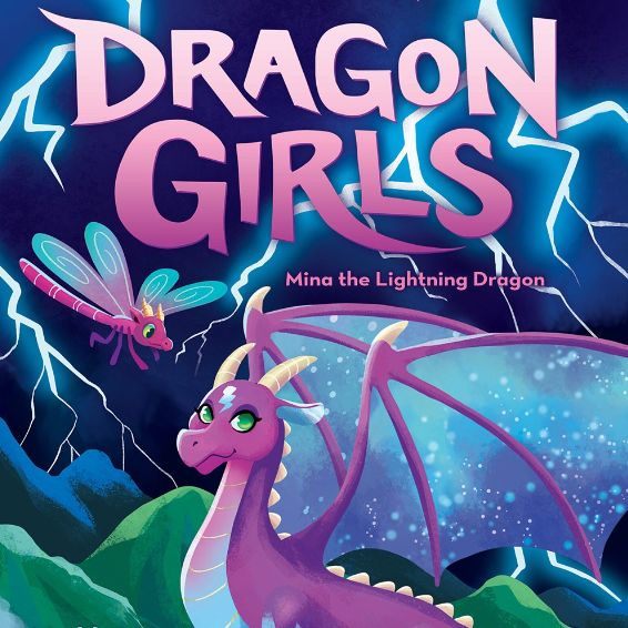 Dragon Girls: Mina the Lightning Dragon (Book 14)