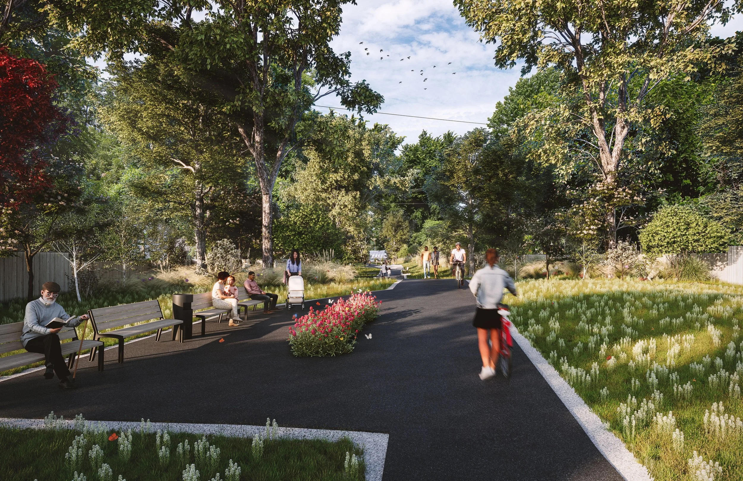 Spanish War Memorial Greenway Planning and Design