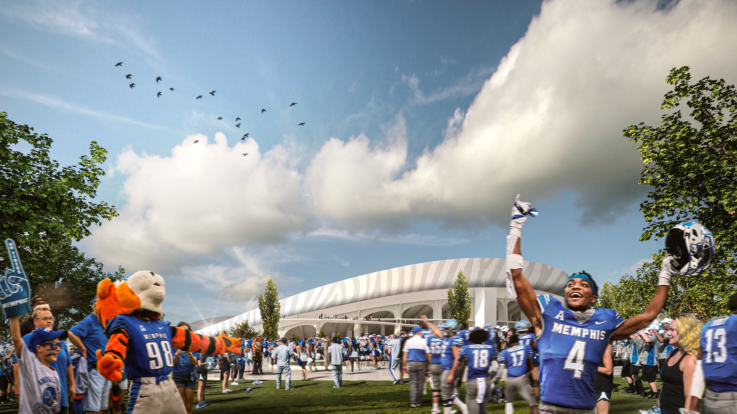 Simmons Bank Liberty Stadium Vision Plan