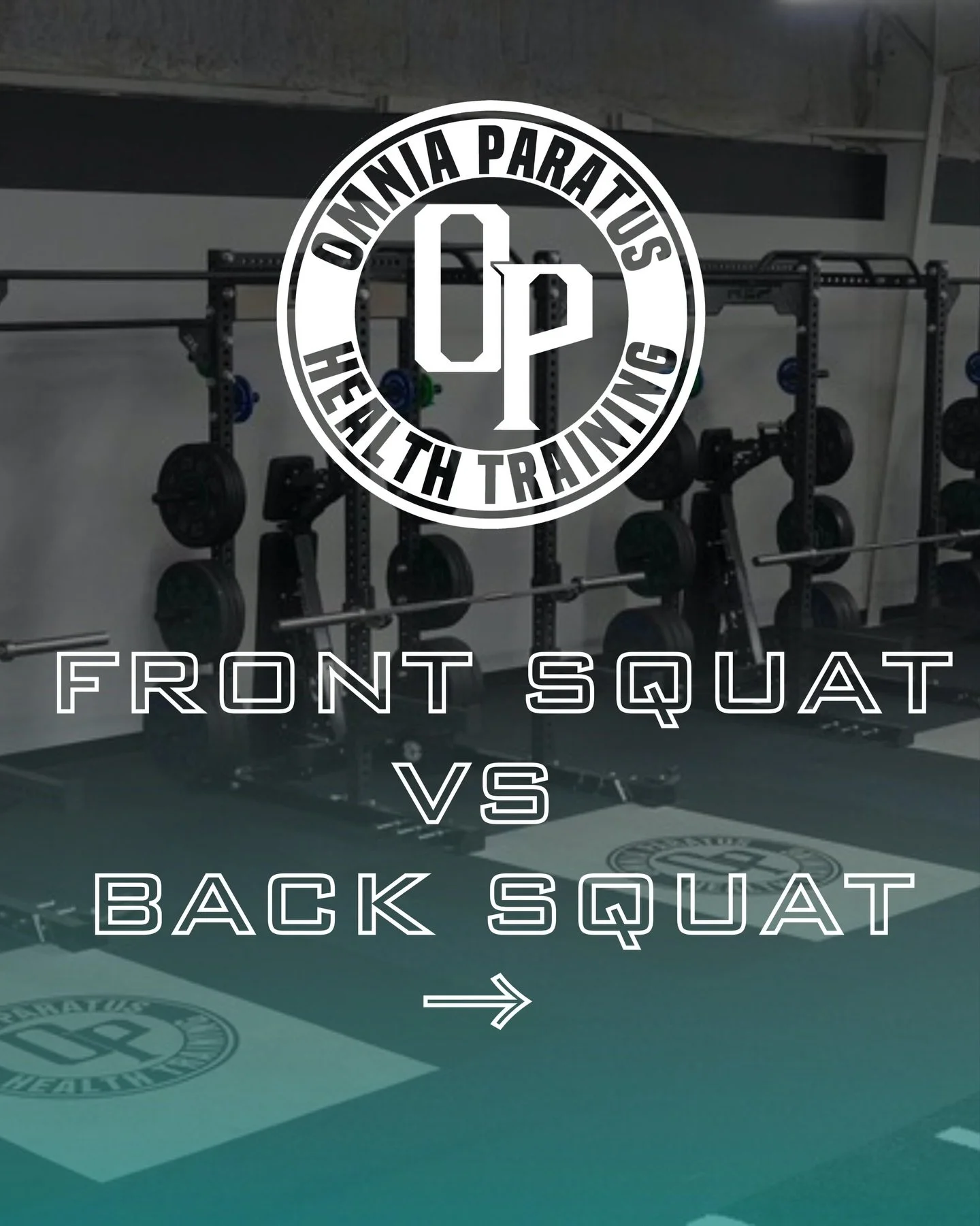 Front Squats vs Back Squat 

In our new strength cycle, in addition to back squats on Mondays, we are incorporating front squats on Friday. 

A few members of our community have already asked, &ldquo;What is the difference between a front squat and a