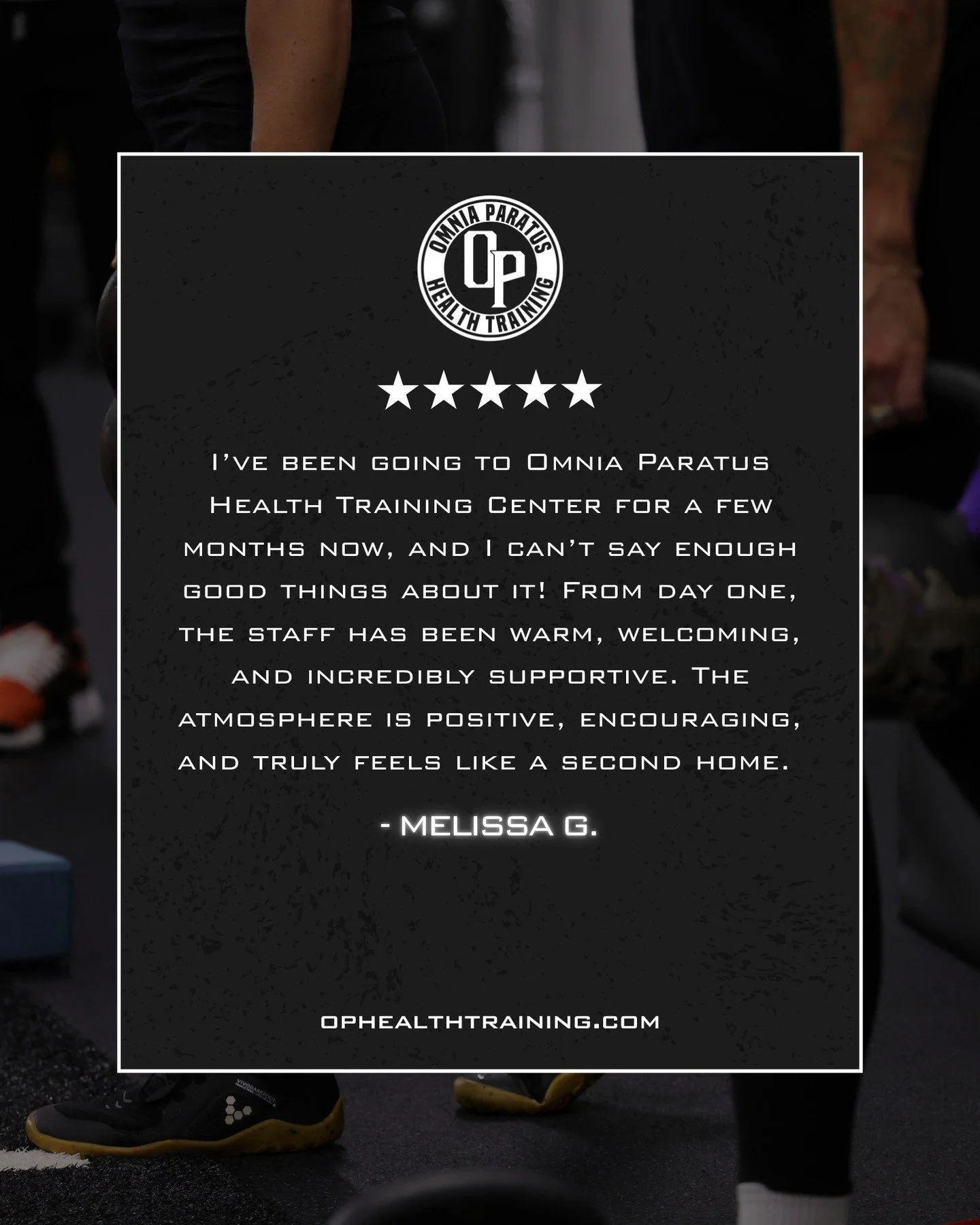 A training environment built on trust, expertise, and community. We&rsquo;re proud to create a space where every client feels supported, motivated, and set up for long-term success!

#omniaparatus #omniaparatushealthtraining #health #clientreview #tr