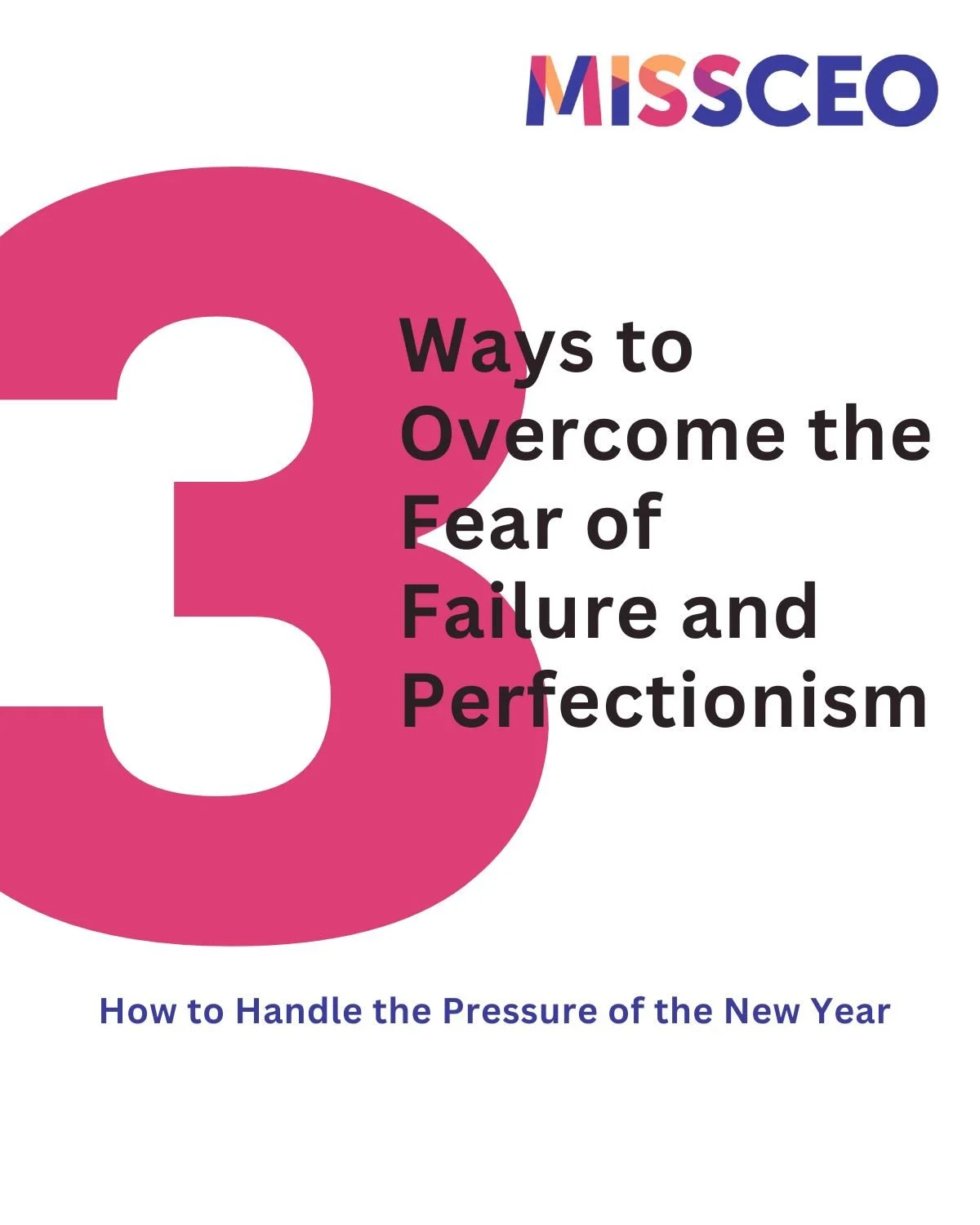 New Year. New Goals. No Fear.

We are redefining &ldquo;failure&rdquo; in 2026. Swipe to see how you can turn your fear into fuel.