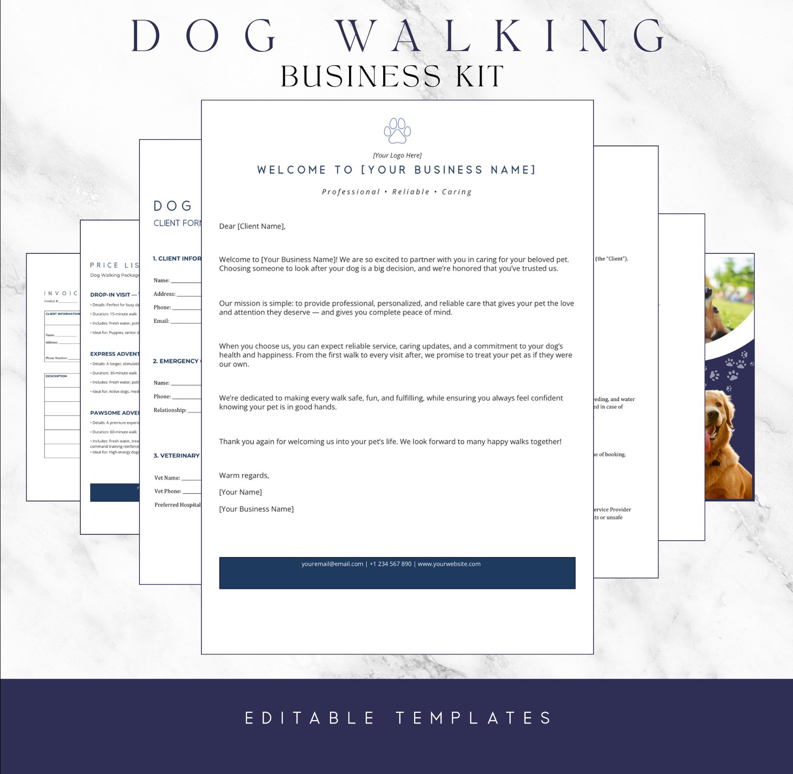 Dog Walking Business Kit