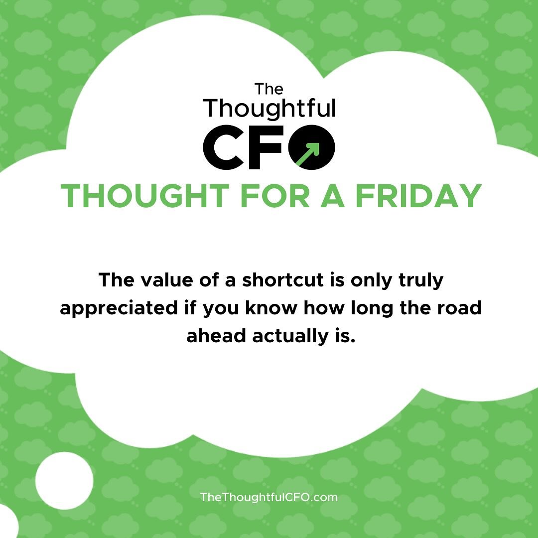 People are often looking for shortcuts to success. But you won&rsquo;t value your career or life only taking shortcuts.