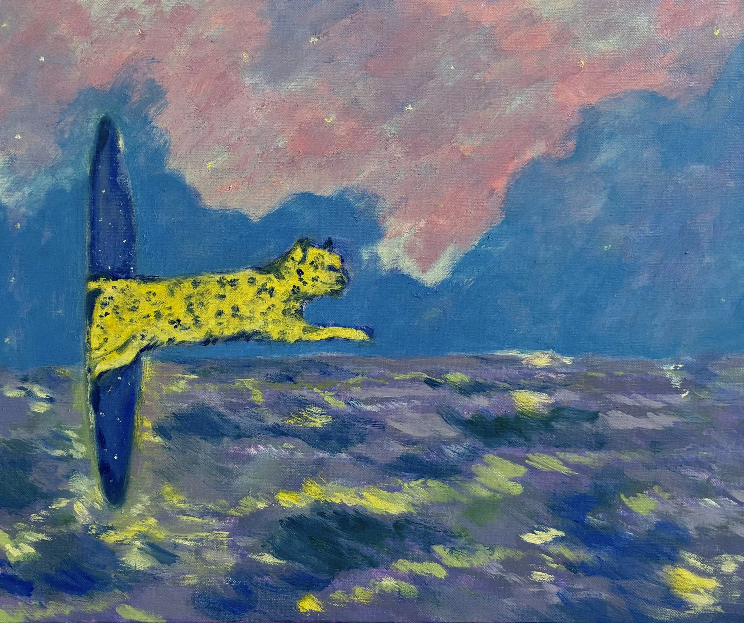 The portal, Oil on canvas, 2026