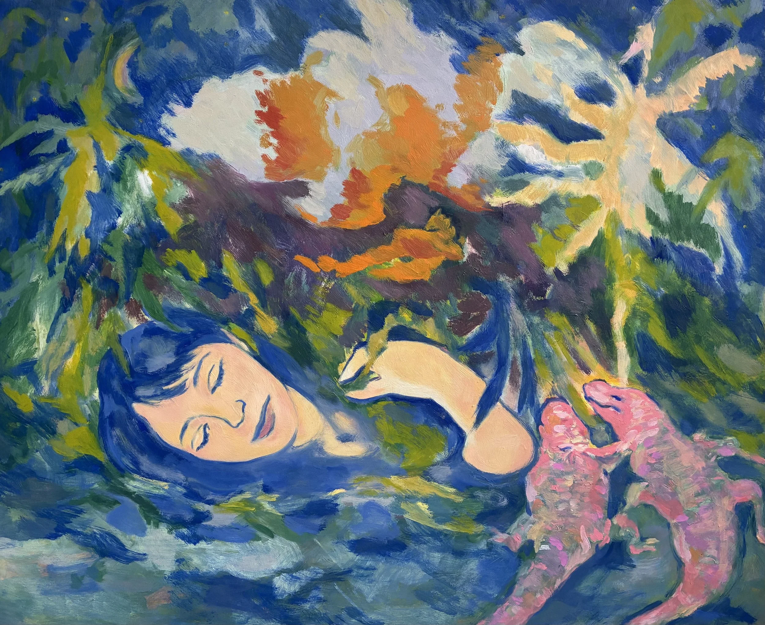 The dream, Oil on canvas, 2026