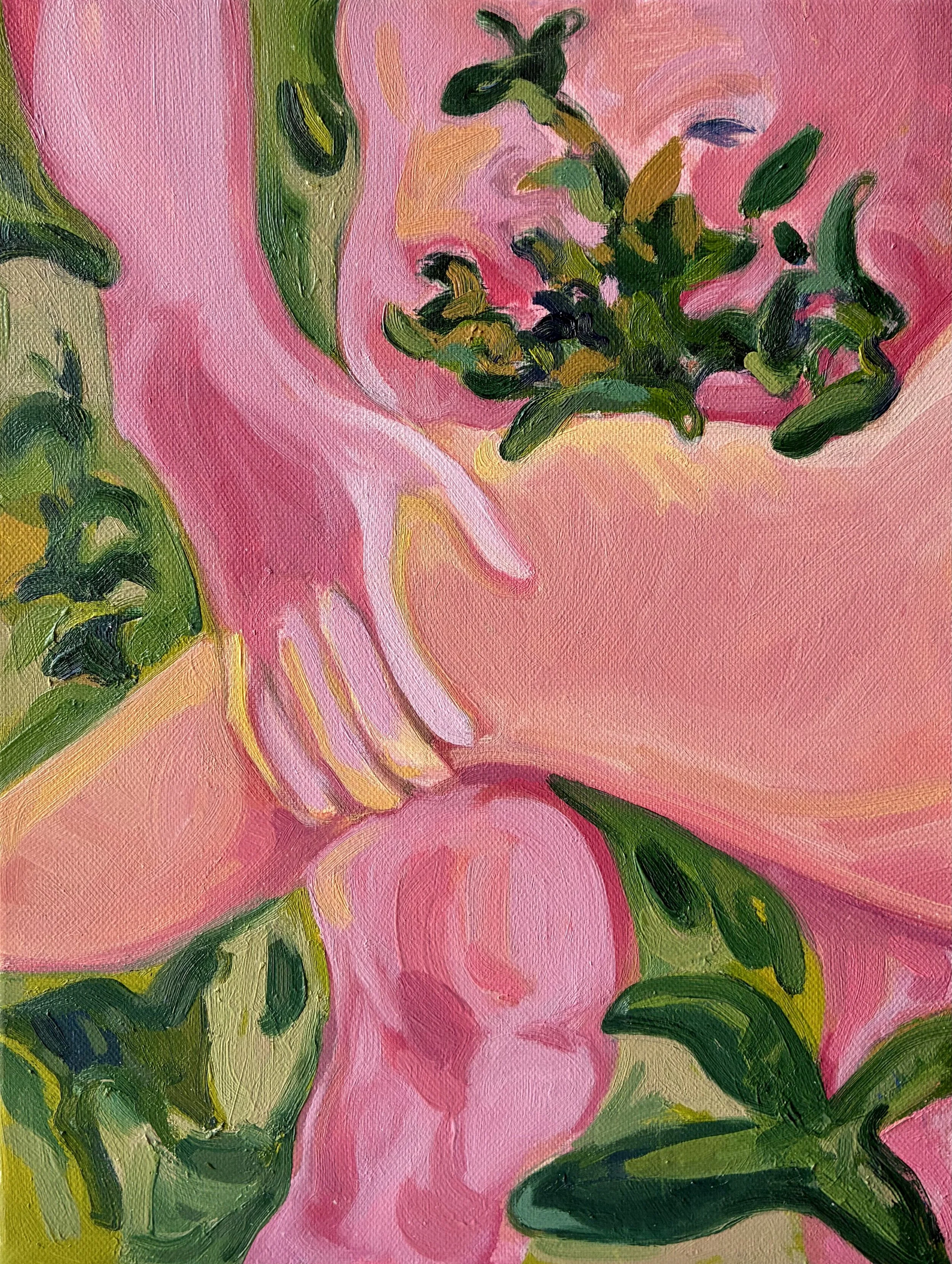 The lovers, Oil on canvas, 2025