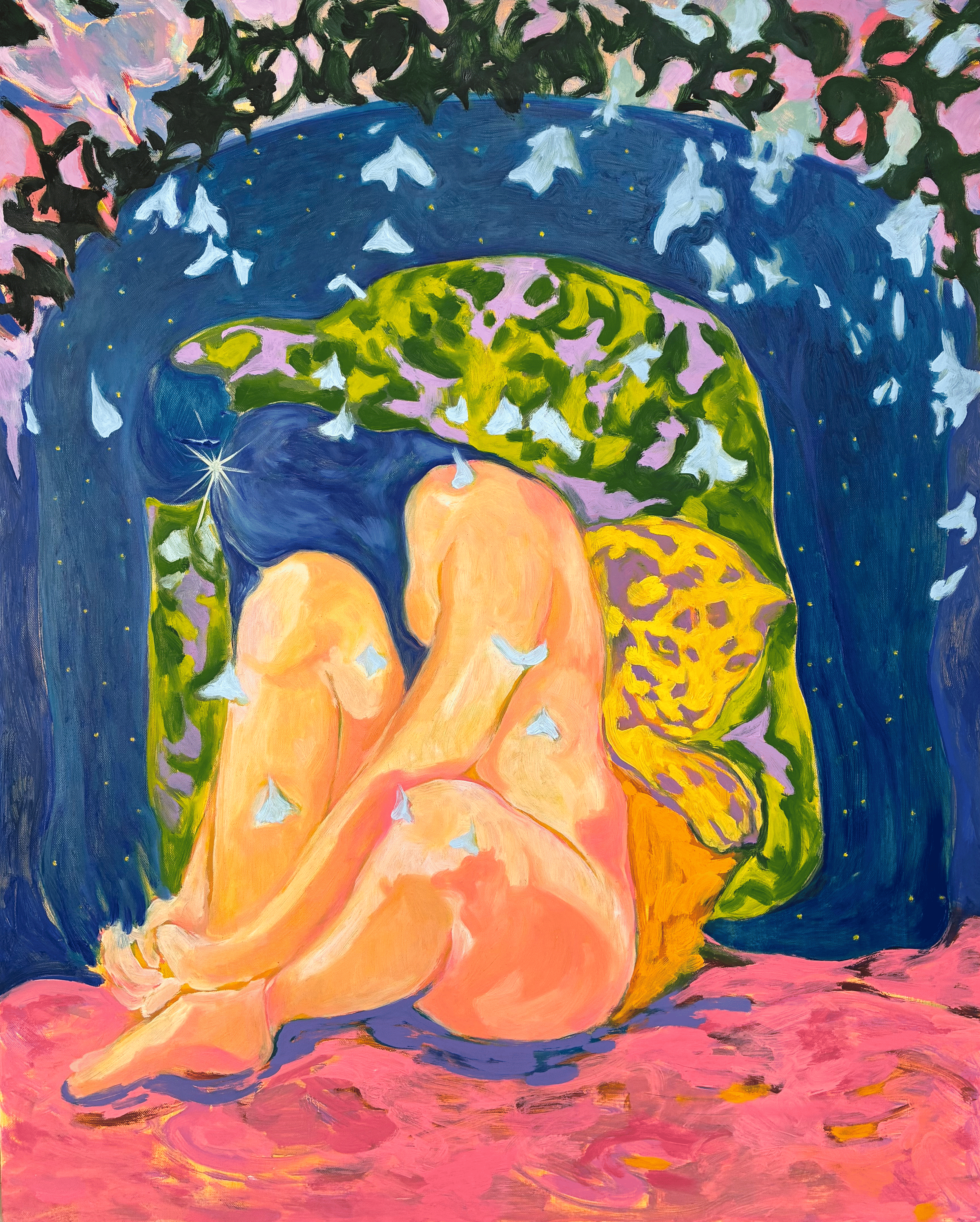 A kiss from the Universe, Oil on canvas, 2026