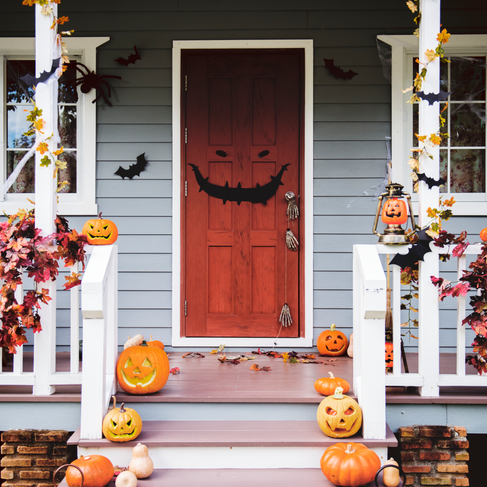 12 Amazing Last-Minute Halloween Door Ideas (Simple &amp; DIY-Proof)