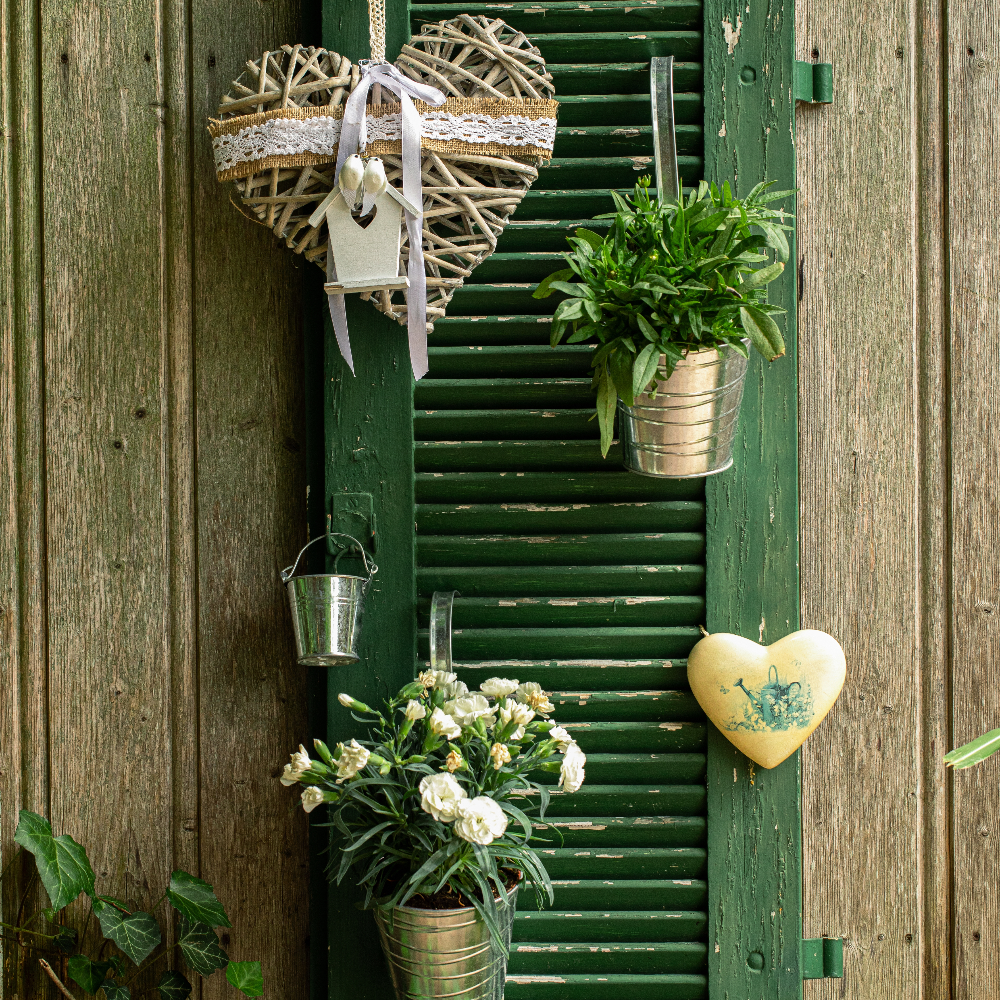 8x stijlvolle schutting decoratie onder €50,-
