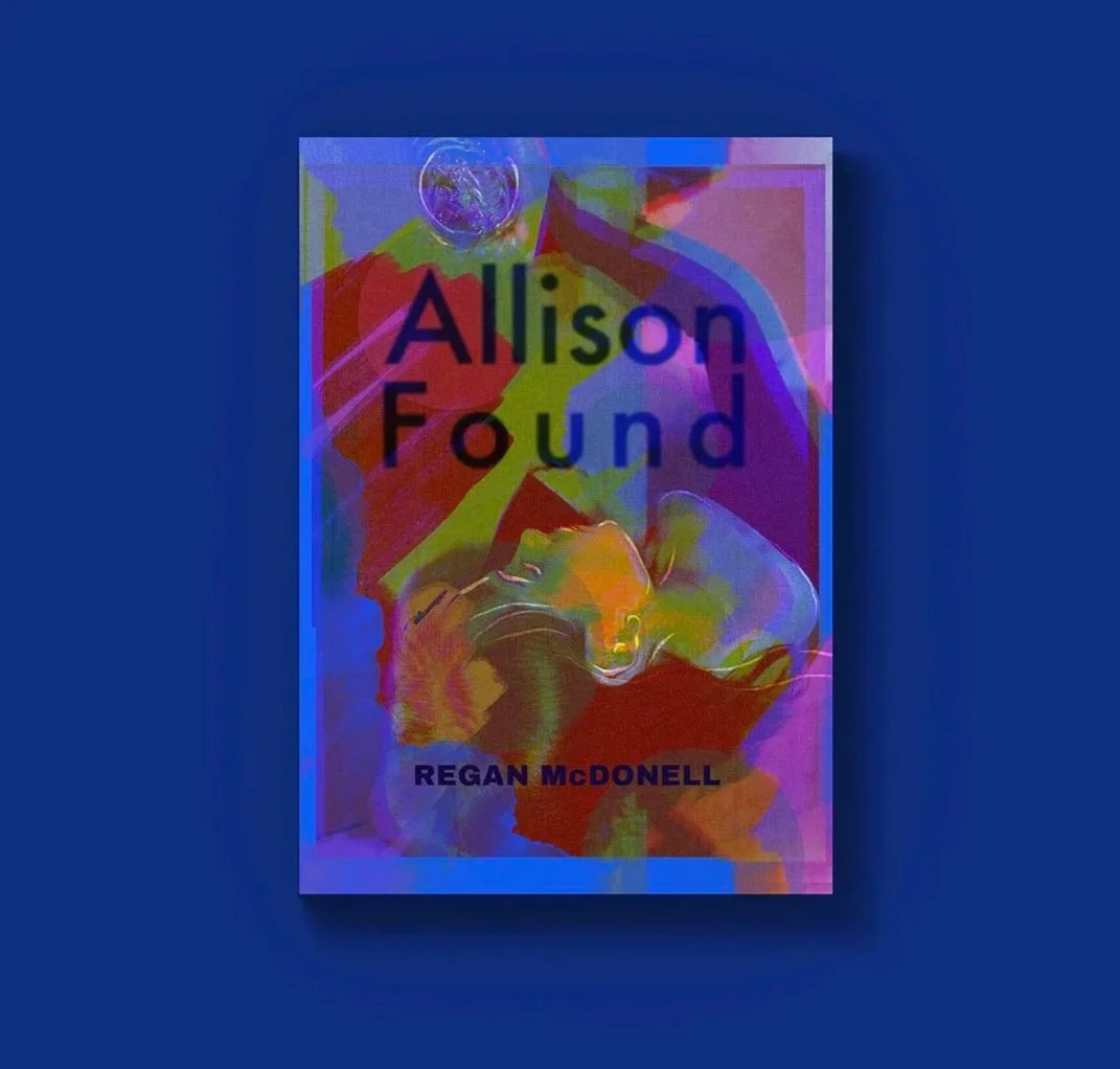 Cover design for the novel Allison Found