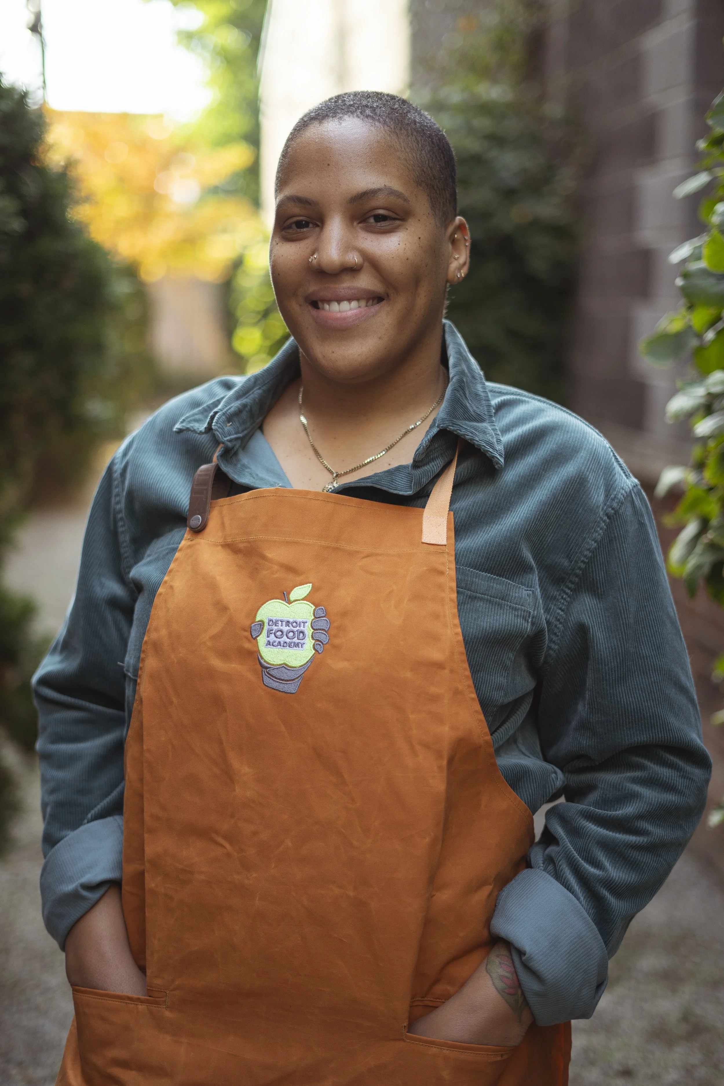 Lea Addington facilitator Detroit Food Academy