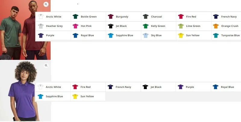 Polo shirt, unisex or ladies, polyester, JC040, JC045 2026/5