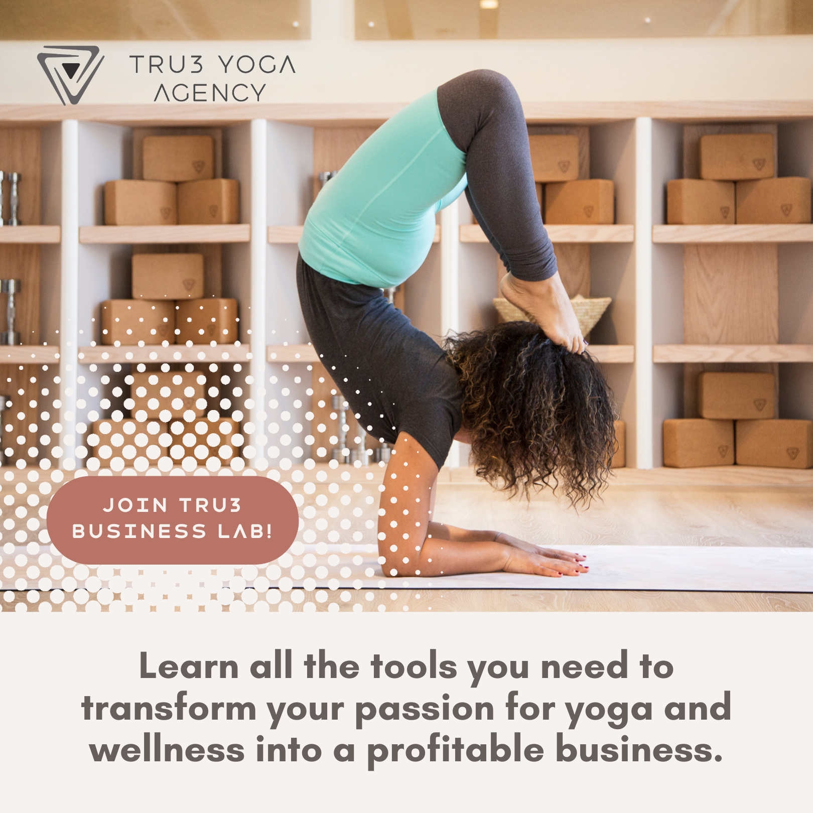 Tru3 Yoga Agency square ad 1.png