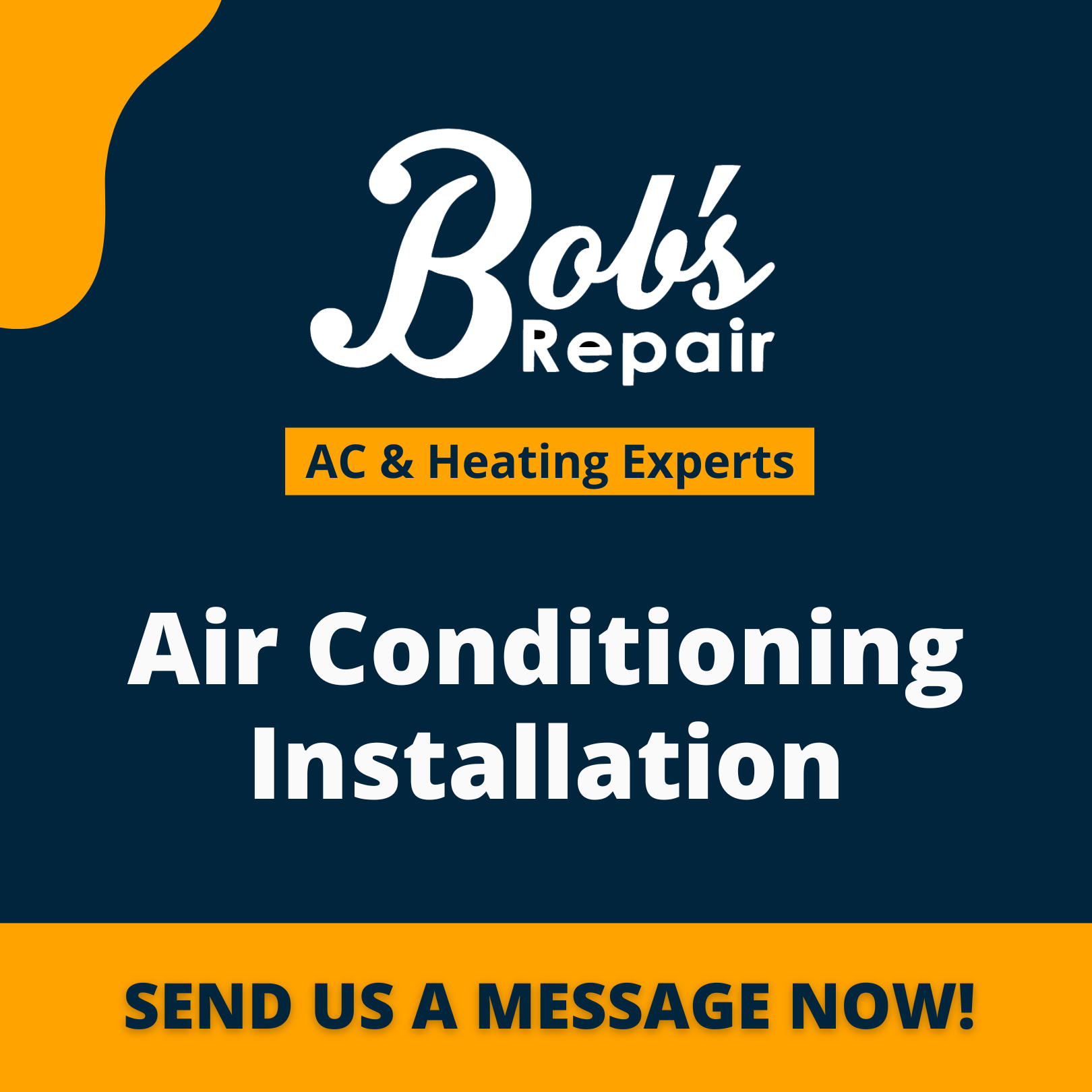 Bob's Repair HVAC NEW. Square ad 4.png