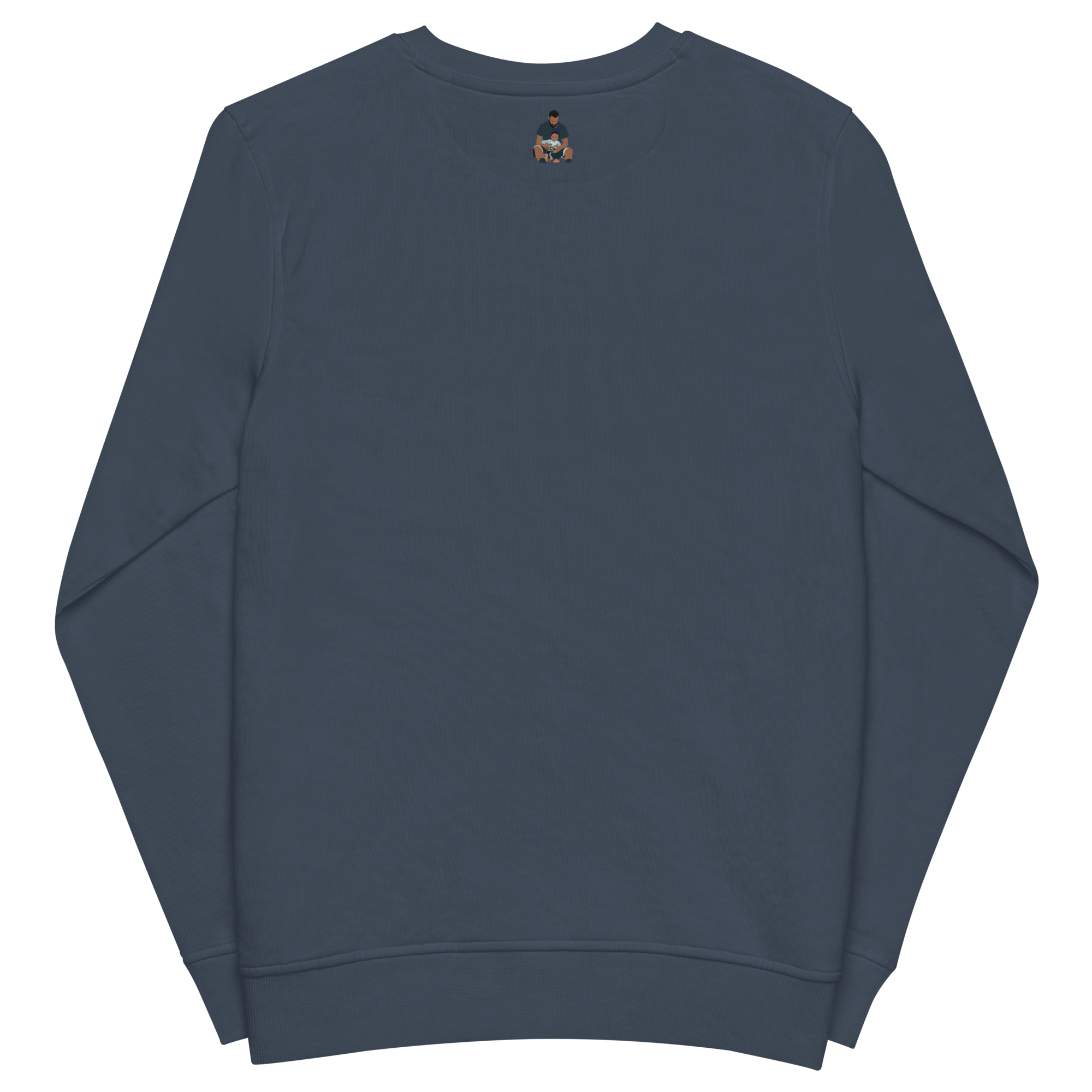 unisex-organic-sweatshirt-french-navy-back-694dd8de46aad.png