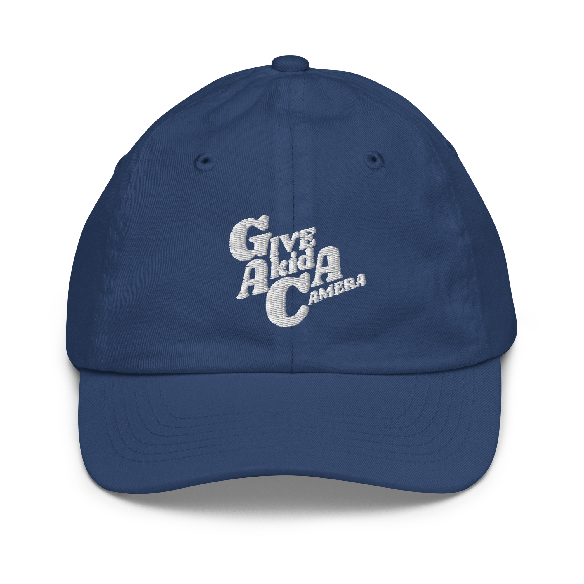 "Give A Kid A Camera" Kids Cap (multiple colors)