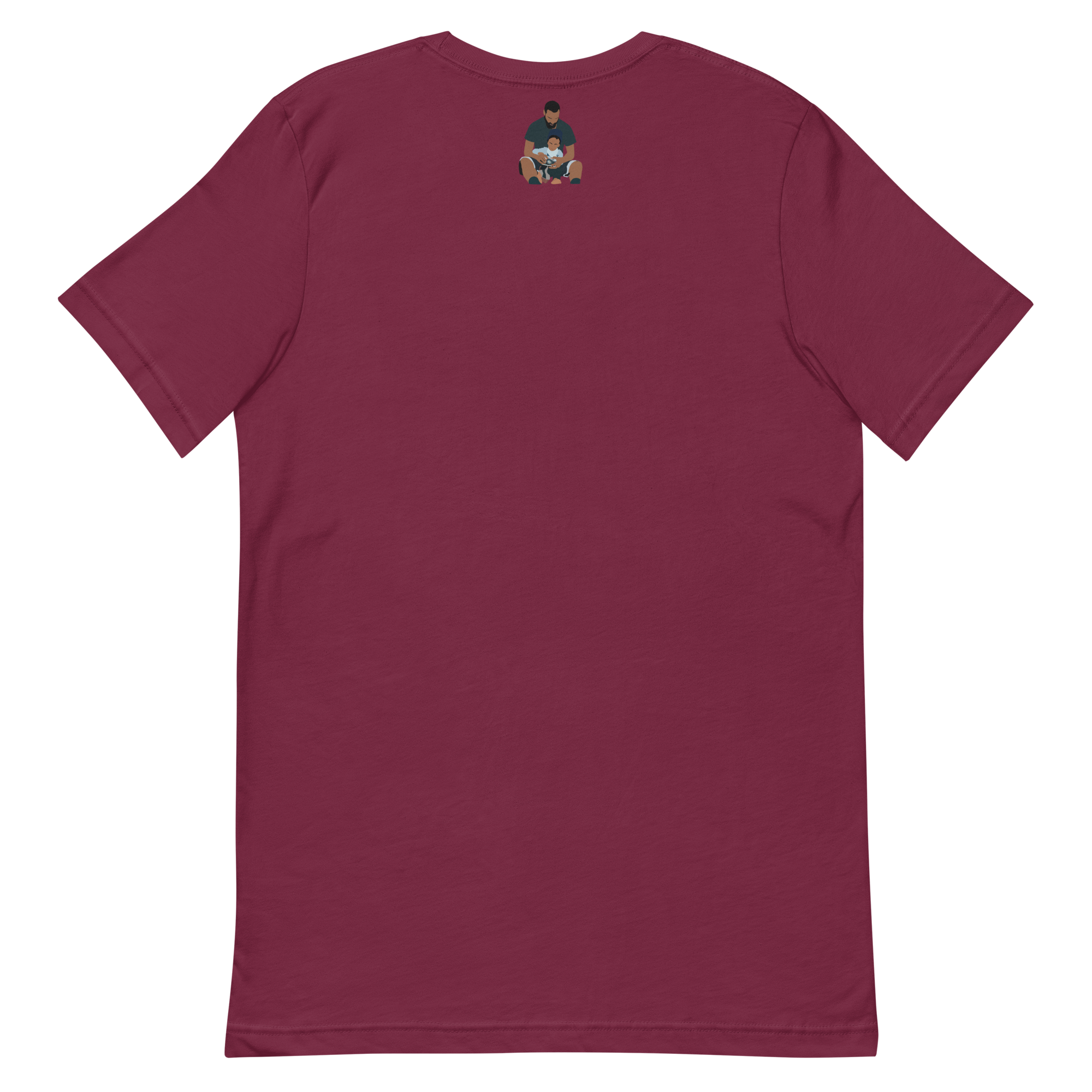 unisex-staple-t-shirt-maroon-back-694dd6d384825.png