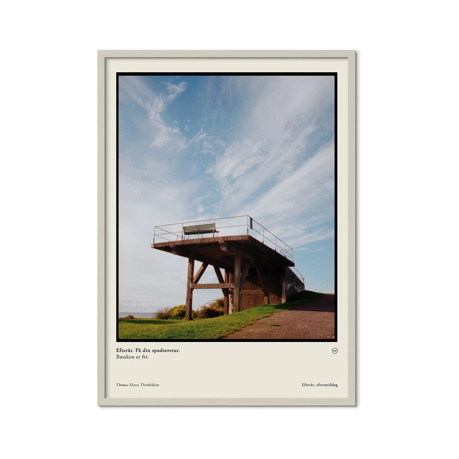 A framed poster by Thomas Hasse Therkildsen