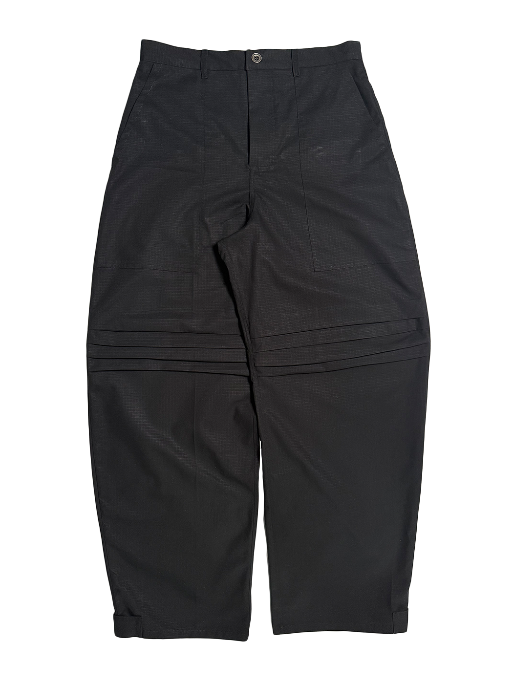 Knee Pleated Trousers