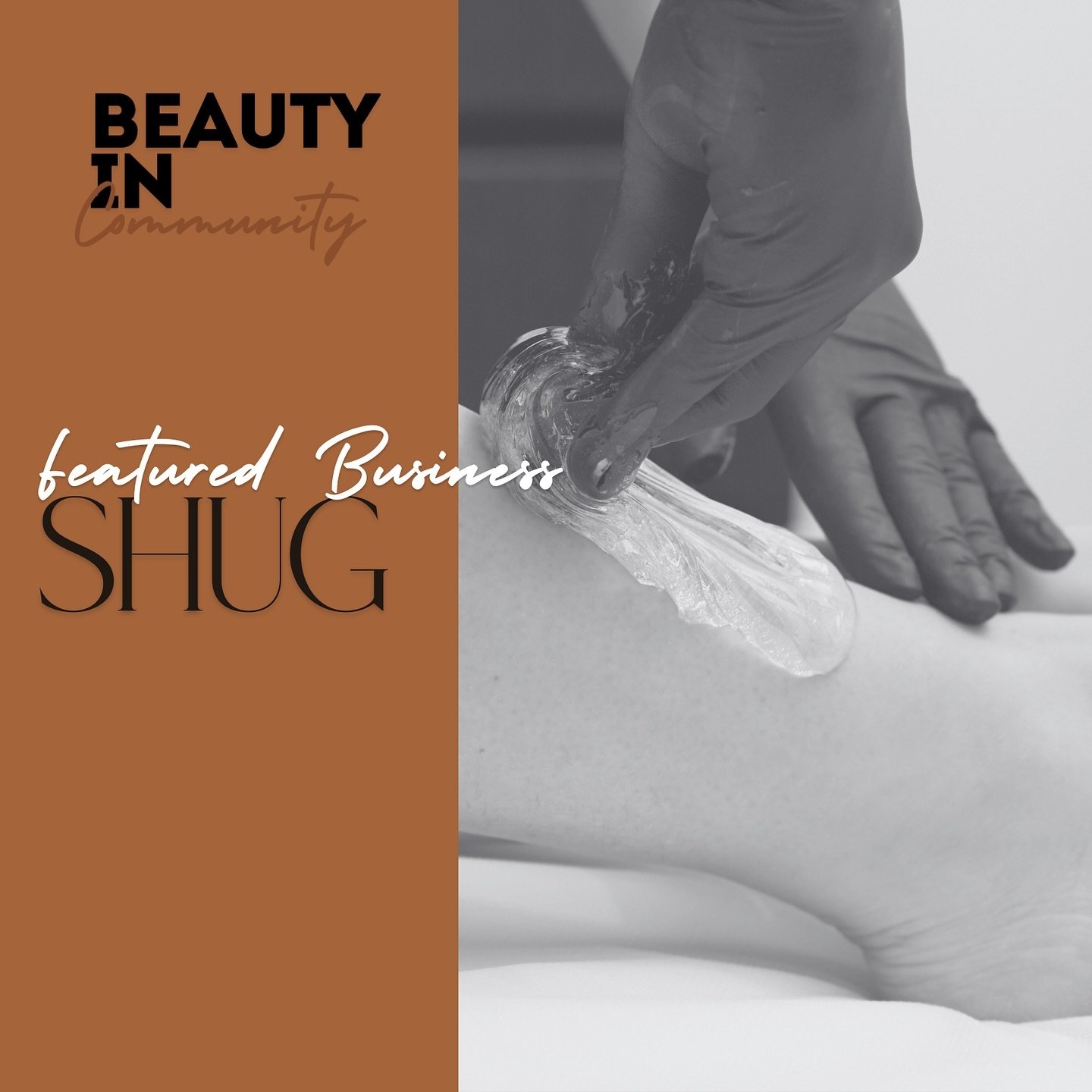 ✨ Say hi to Shug! ✨ We&rsquo;re thrilled to have this incredible bodycare atelier joining us at Beauty in Community! 💖 Specializing in all-natural sugaring hair removal, lash and brow services, and skin-centric body treatments, Shug&rsquo;s exclusiv