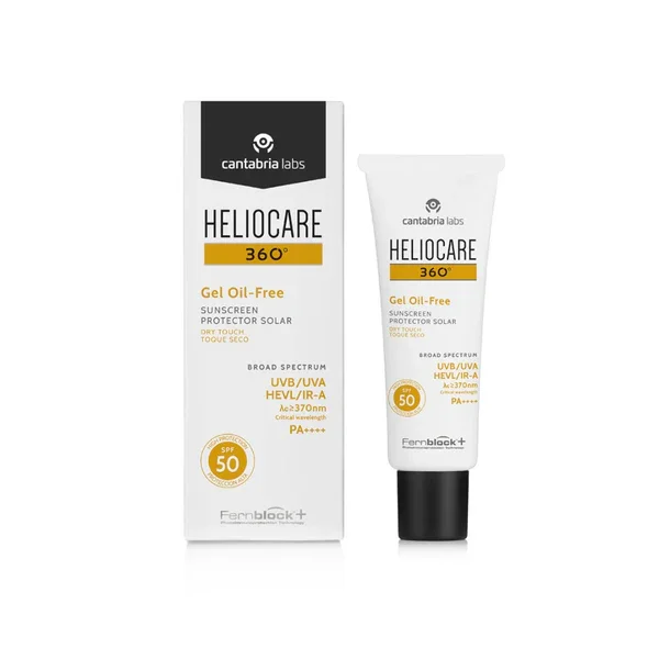 Heliocare 360° Oil-Free Gel Sunscreen SPF 50
