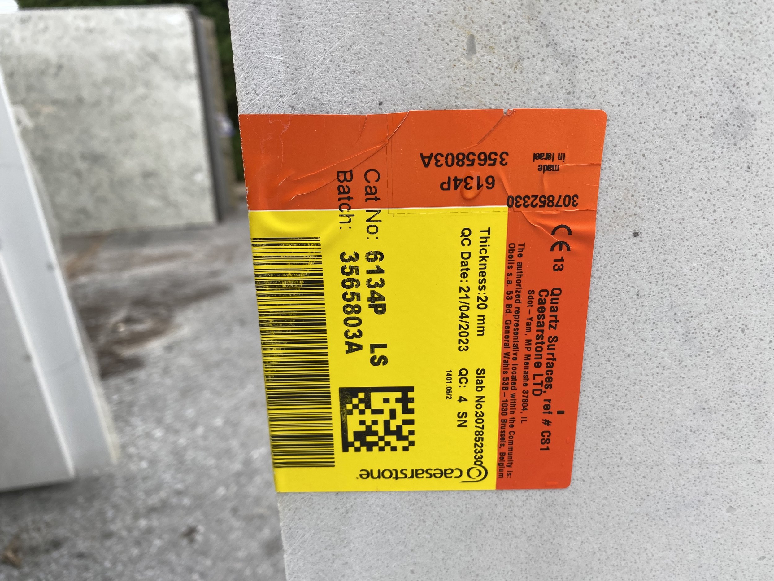 Georgia Bluffs Quartz Barcode