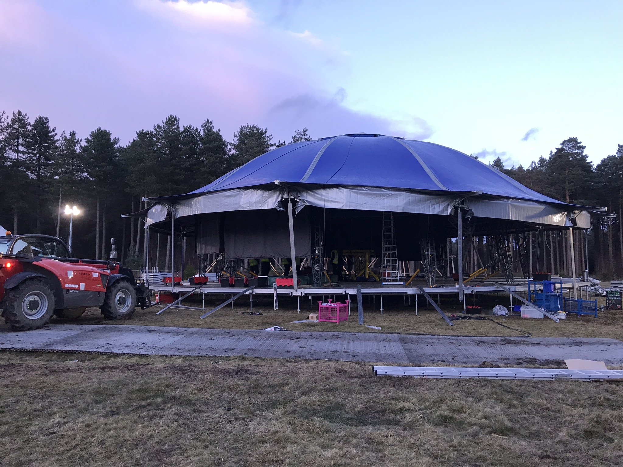 Festival Event and Stage