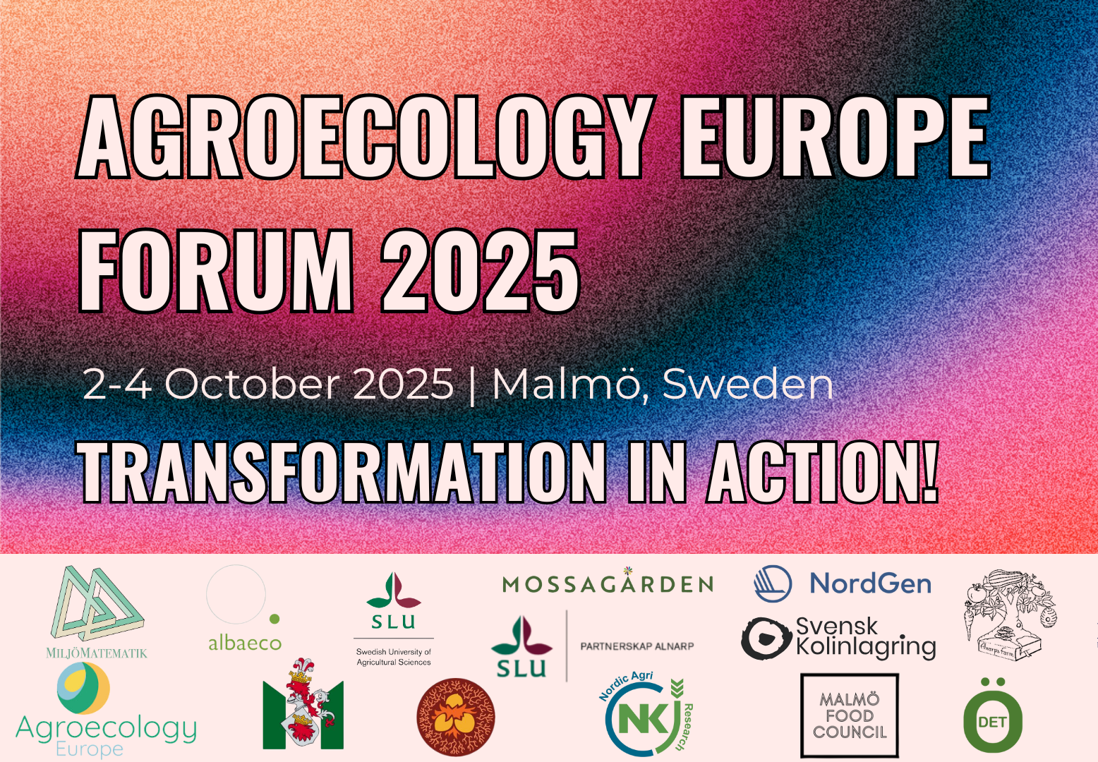 Agroecology Europe Forum