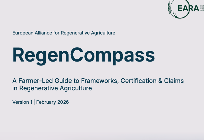 EARA utvecklar lantbrukarledd guide till certifiering och regenerativt jordbruk