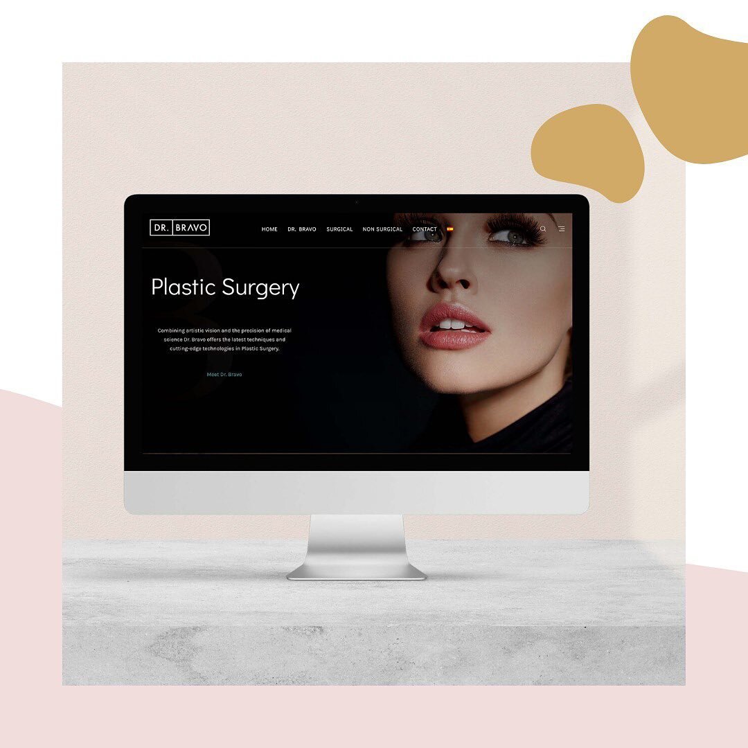🖥: Design and development of Dr. Bravo&rsquo;s website. (drbravo.es). 🖇: Project in collaboration with Nude &amp; Co. Agency