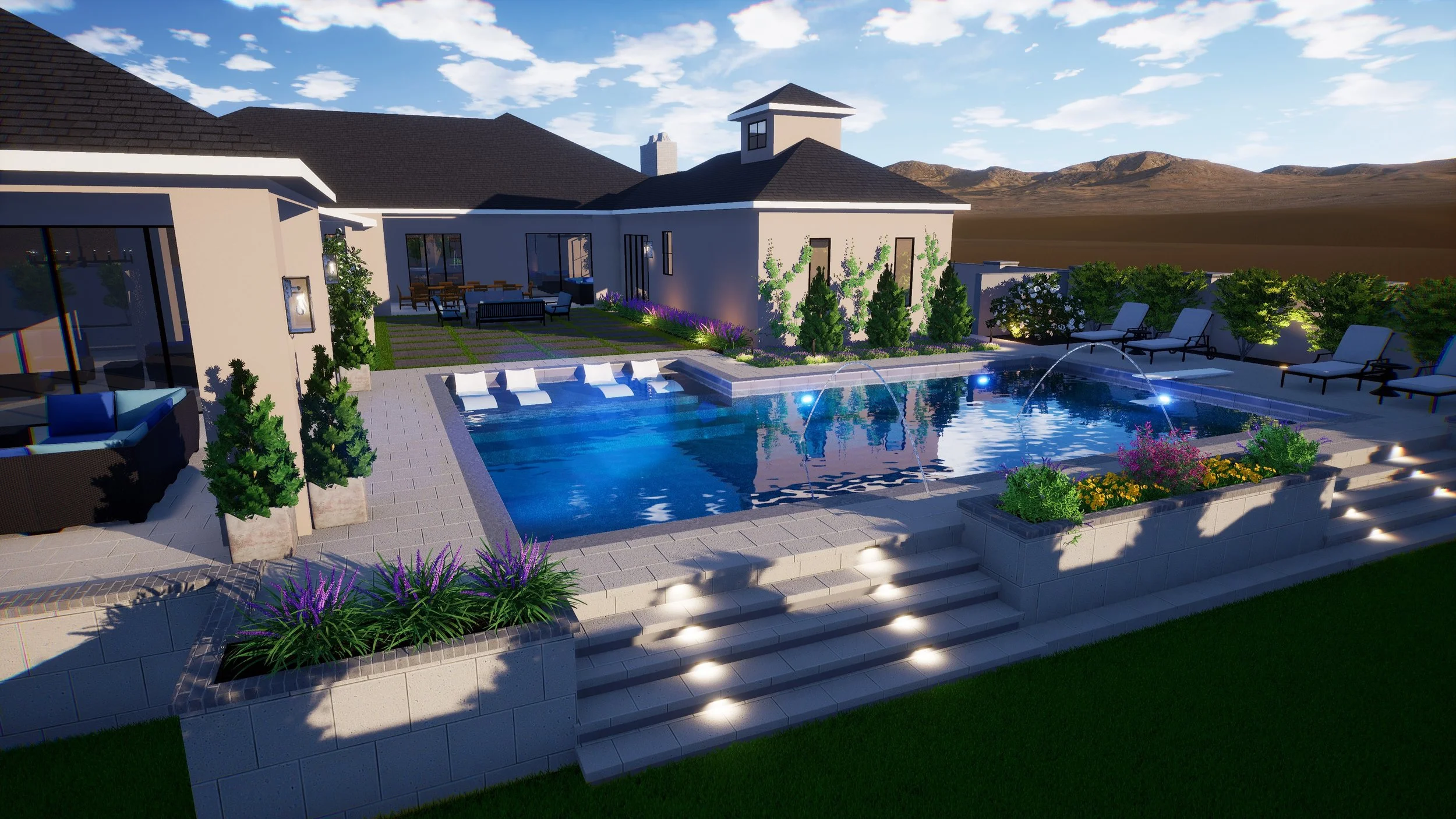 Contemporary French Estate at Somerset Gilbert