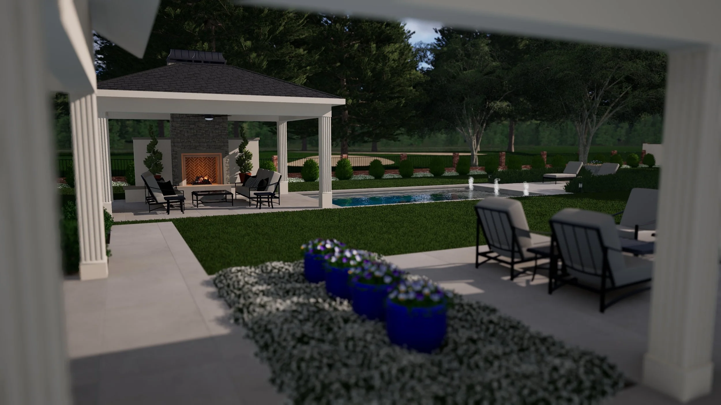 Hamptons Inspired at Biltmore Estates