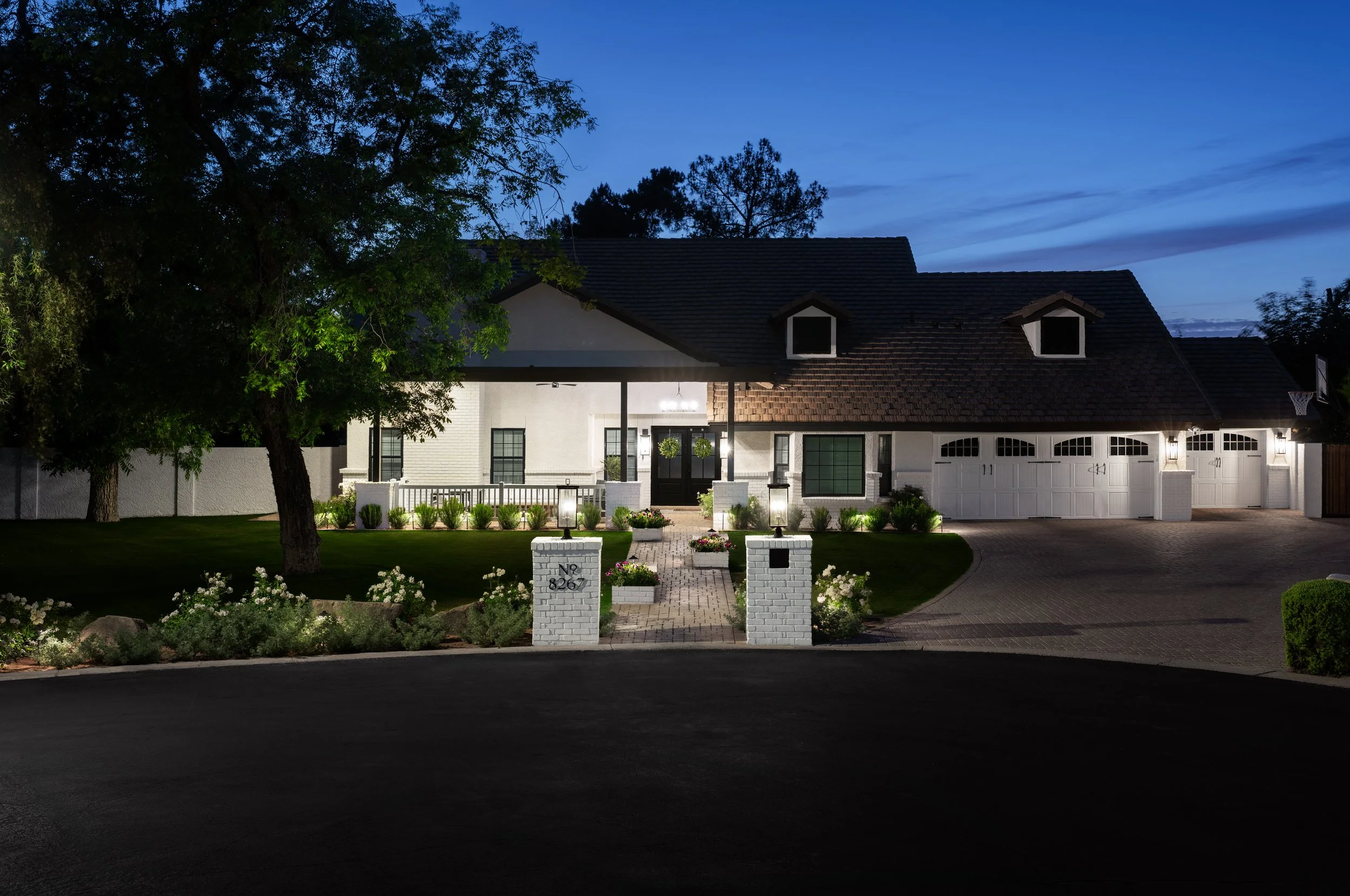 Refined Front Entry & Landscape Transformation in Tempe